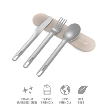 Bentgo® Travel Utensil Set - Eco-Friendly & Reusable