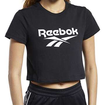 Reebok Classic Vector Crop Tee for Comfortable Style