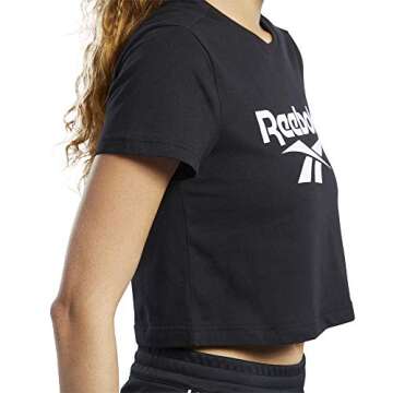 Reebok Classic Vector Crop Tee for Comfortable Style