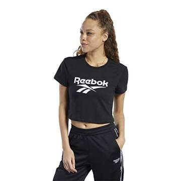 Reebok Classic Vector Crop Tee for Comfortable Style