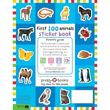 Engaging Animal Sticker Book for Toddlers
