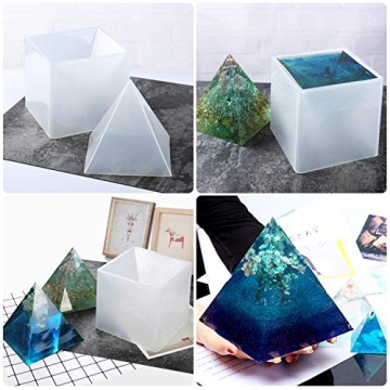 LET'S RESIN Pyramid Molds - Create Stunning Resin Art