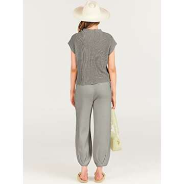 Comfortable ANRABESS Two Piece Knit Outfit for Women