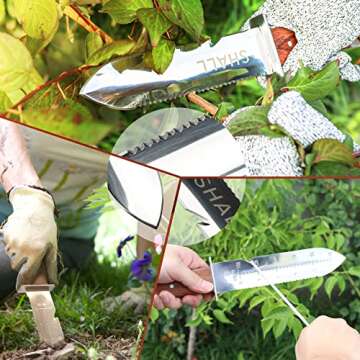 SHALL Hori Hori Knife - Durable Japanese Garden Tool