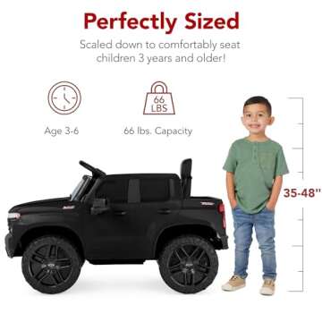 Chevrolet Silverado Ride On Truck - Electric Car Toy