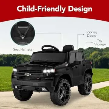 Chevrolet Silverado Ride On Truck - Electric Car Toy