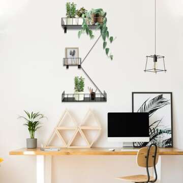 Zonon Fire Escape Wall Shelf – Modern Design for Home Decor