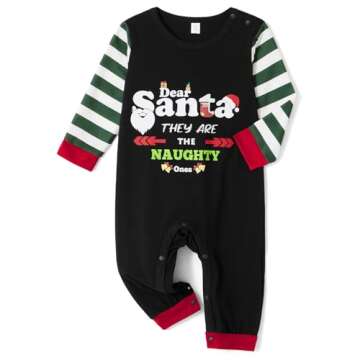 Wobame Christmas Pajamas for Family, Xmas Pajamas Family Christmas Pjs Matching Sets Holiday Nightwear Jammies(!e-7, Mom, S)