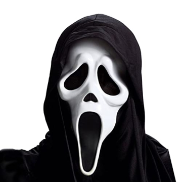 Adult Scream Mask for Halloween & Cosplay Fun