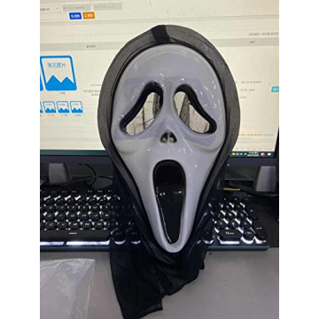 Adult Scream Mask for Halloween & Cosplay Fun