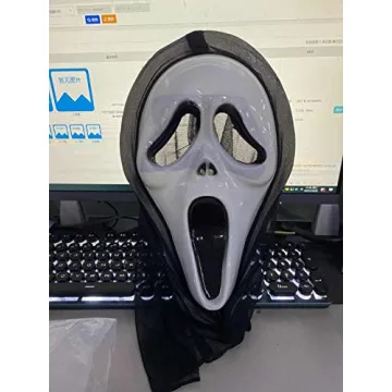 Adult Scream Mask for Halloween & Cosplay Fun