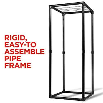 Snap Studio Ultimate Vocal Booth | Portable Sound Booth for Recording Echo-Free Vocals | 360 Reverb Stand-In Isolation Shield | Pro-Sound Blankets | Recommended by Rolling Stone