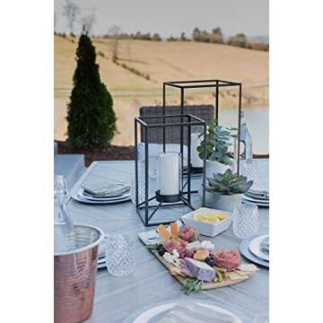 Signature Design Candle Lanterns for Indoor and Outdoor Use