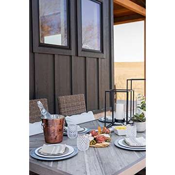 Signature Design Candle Lanterns for Indoor and Outdoor Use