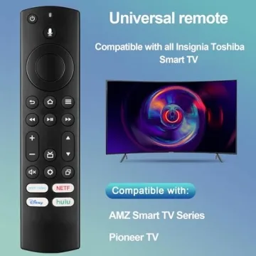 Remote for Insignia, Toshiba, Pioneer & AMZ TVs