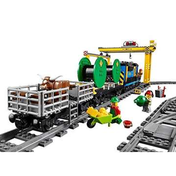LEGO City Cargo Train 60052 Interactive Play Set