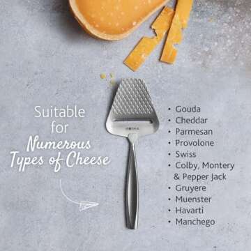 BOSKA Monaco+ Premium Cheese Slicer - Effortless Cutting
