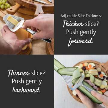 BOSKA Monaco+ Premium Cheese Slicer - Effortless Cutting