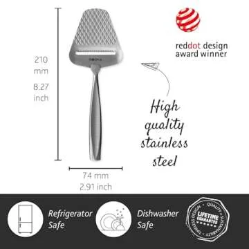 BOSKA Monaco+ Premium Cheese Slicer - Effortless Cutting