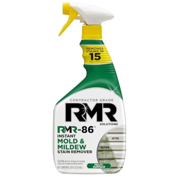 RMR-86 Instant Mold and Mildew Stain Remover Spray - Fast-Acting, 30 Fl Oz