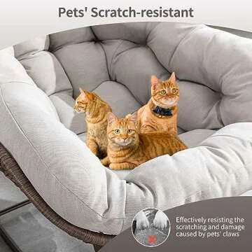 Oversized Papasan Rocking Chair for Comfort in Any Space