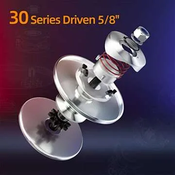 212cc Torque Converter Go Kart Clutch 3/4 inch 10T 40/41 & 12T 35 Chain Predator Drive Belt Pulley Replace for Manco Comet TAV2 Mini Bike - 30 Series (Most Parts have been Installed on the Product)