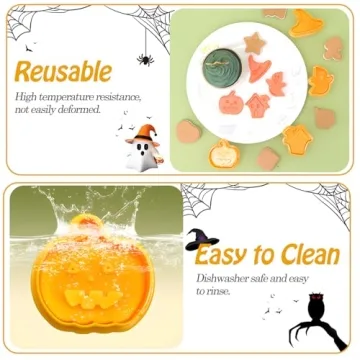 Halloween Cookie Cutter Set - Fun 4 Piece Set for Kids