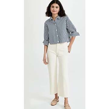 DL1961 Hepburn High Rise Wide Leg Jeans for Women