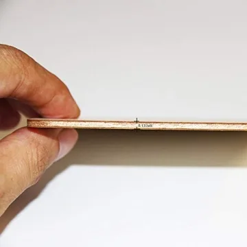 MONKEY SUN 48 Unfinished Wooden Coasters for Crafts