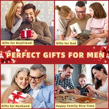 ZAPUVO Best Dad Ever PU Leather Tray for Dad Gifts