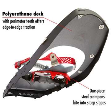 MSR Lightning Ascent Snowshoes Designed for Rugged Trails