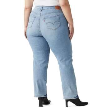Levi's Women's 314 Shaping Straight Jeans (Also Available in Plus), Twice The Time, 28 Regular