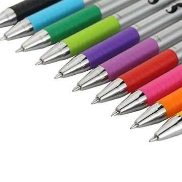 Mr. Pen Bible Pens Assorted Colors 10-Pack Non-Bleed Fine Point