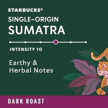 Starbucks by Nespresso Original Line, Single-Origin Sumatra, Dark Roast Coffee, 50-count Espresso Pods