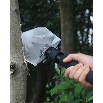 FiveJoy Survival Shovel Multitool - Portable Adventure Tool