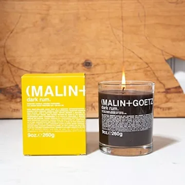 MALIN+GOETZ Dark Rum Candle 60-hour Burn Time