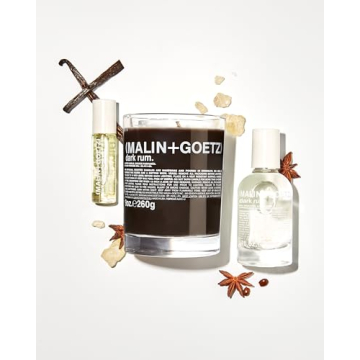 MALIN+GOETZ Dark Rum Candle 60-hour Burn Time