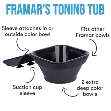 Framar Toning Tub | Hair Color Mixing Bowl for Stylists