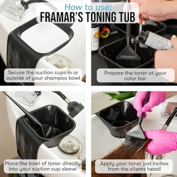 Framar Toning Tub | Hair Color Mixing Bowl for Stylists