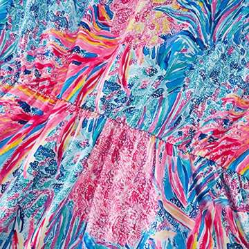 RAISEVERN Womens Romper Summer Casual Cute Short Jumpsuit Hawaiian Tropical Purple Cartoon Pineapple Print Adjustable Spaghetti Straps Loose V Neck Sleeveless Cami Rompers with Pockets