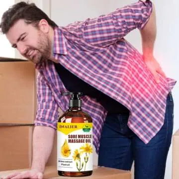 Massage Oils Spa Gift Set for Relaxation & Sore Muscles