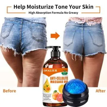 Massage Oils Spa Gift Set for Relaxation & Sore Muscles