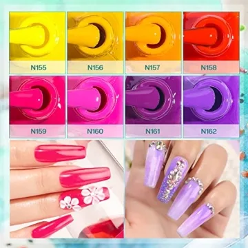 Morovan Nail Polish Set - 15 Quick Dry & Odor-Free Colors