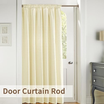 Versatile Tension Curtain Rod Set for Stylish Spaces