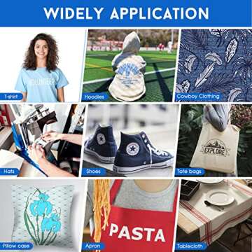 Yamation DTF Powder Adhesive White 500g / 1.1lb DTF Transfer Powder Hot Melt Adhesive applies to All...