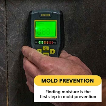 General Tools Digital Moisture Meter MMD7NP for Accurate Reading