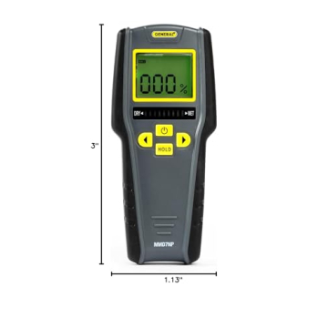 General Tools Digital Moisture Meter MMD7NP for Accurate Reading