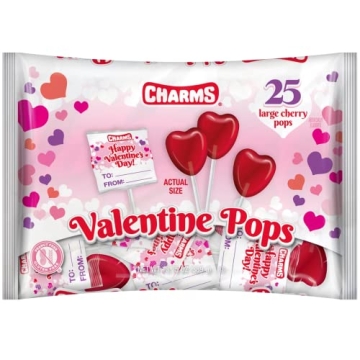 Heart Shaped Lollipops - Bulk Valentine's Day Treats