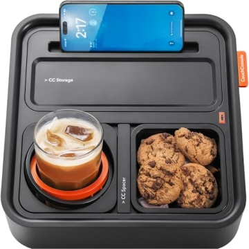 CouchConsole Original Tray - Modular Sofa Caddy with USB Charging