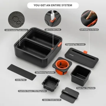 CouchConsole Original Tray - Drinks & Snacks Holder